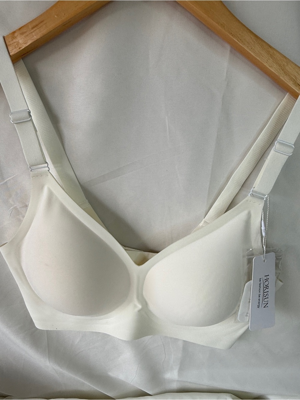 Oris Smooth Wireless Contour Bra - Ivory White